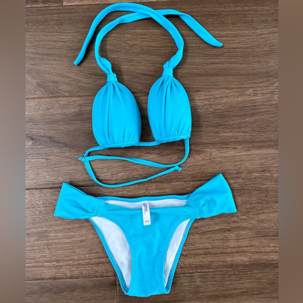 Joia Swimwear Bikini in turquoise